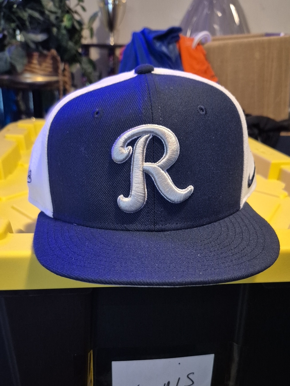 Nike True Dri-Fit White and Blue Royals Cap
